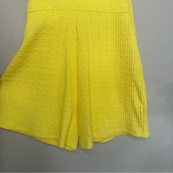 Zara Yellow Romper Skort Wrap Up, size small - Picture 10 of 16
